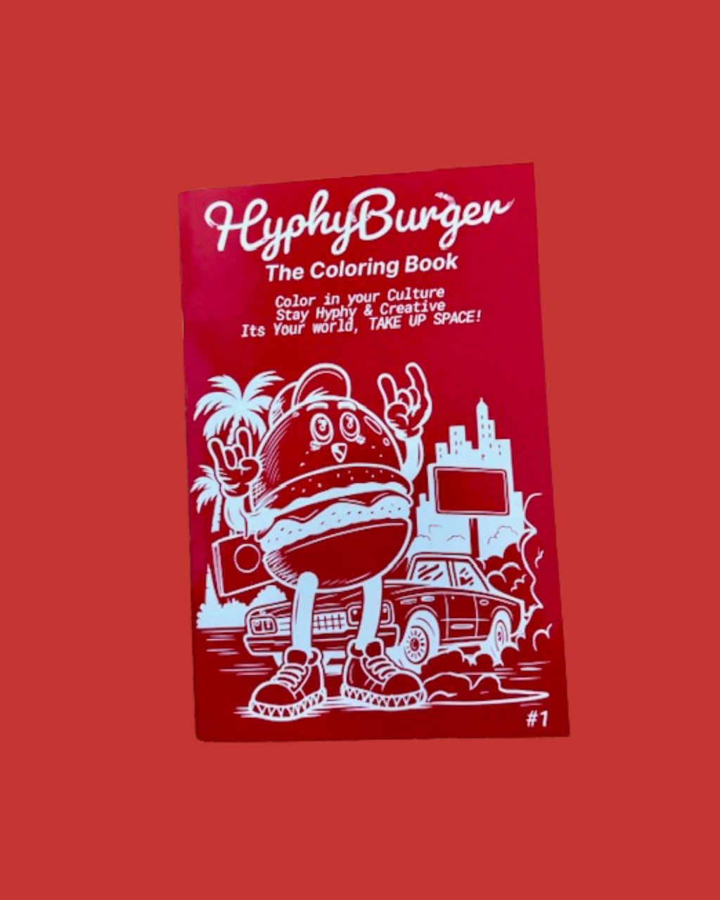 Hyphy Burger Coloring Book