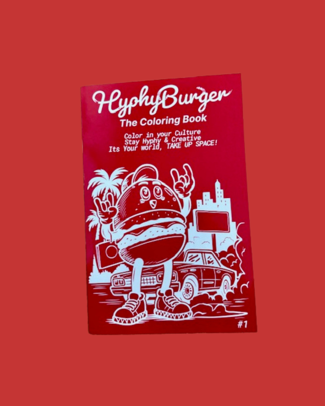 Hyphy Burger Coloring Book