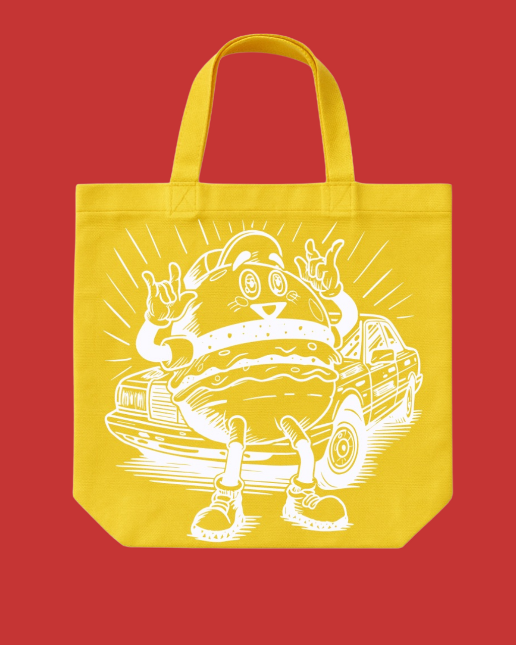 Yellow Hyphy Tote