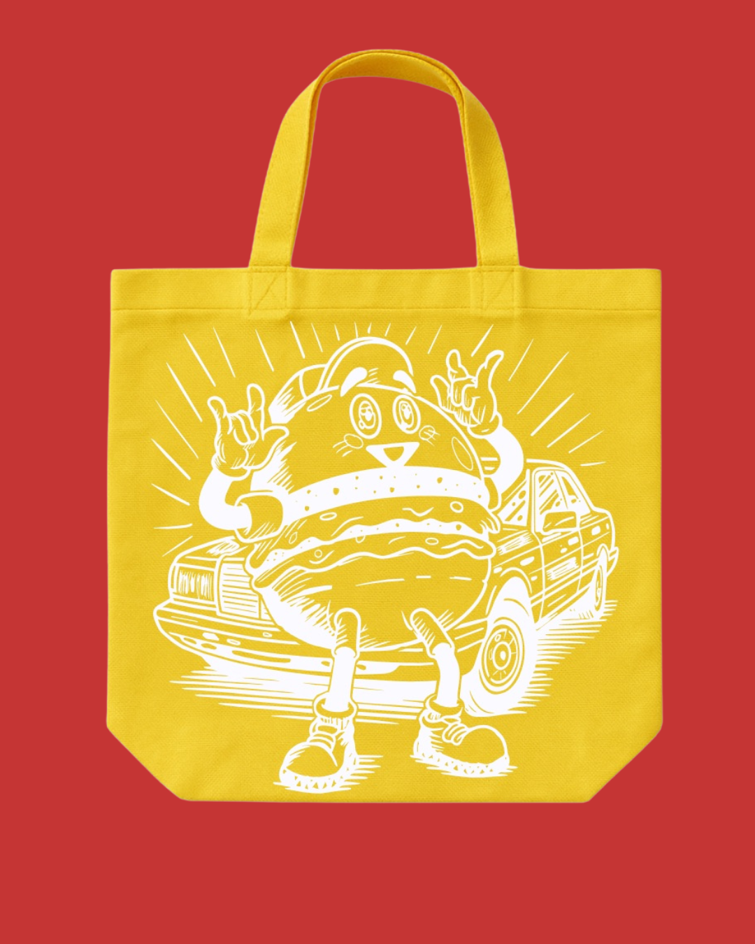 Yellow Hyphy Tote