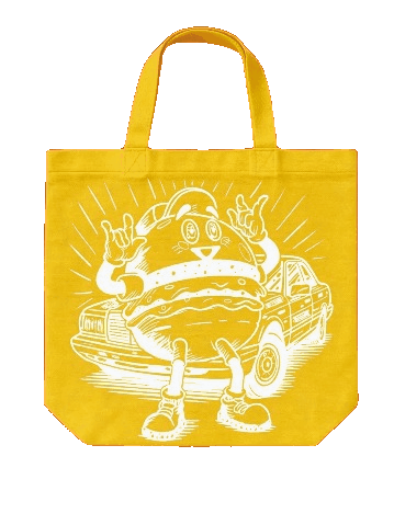 Yellow Hyphy Tote